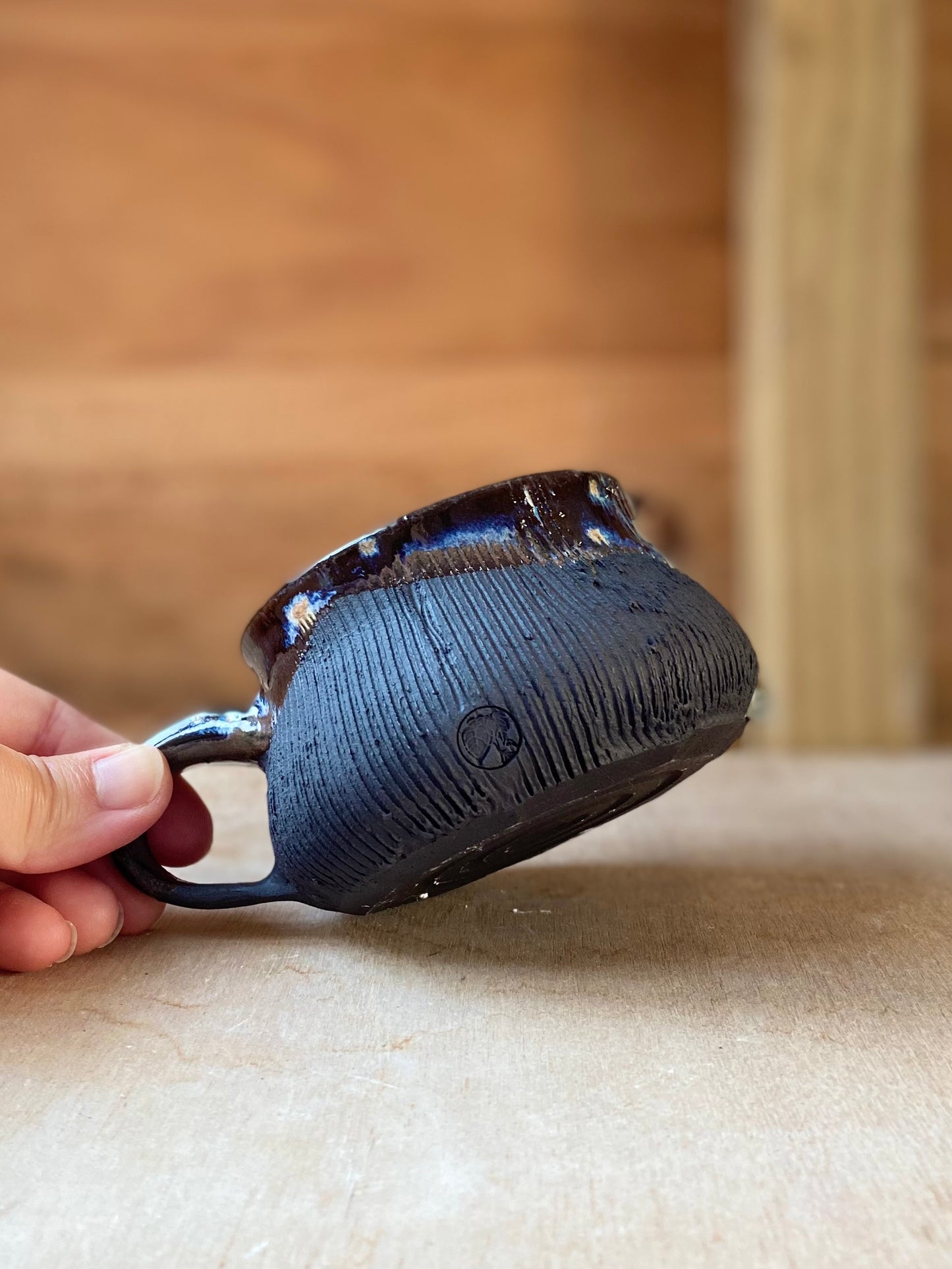 250ml Starry Nights Mug // Textured