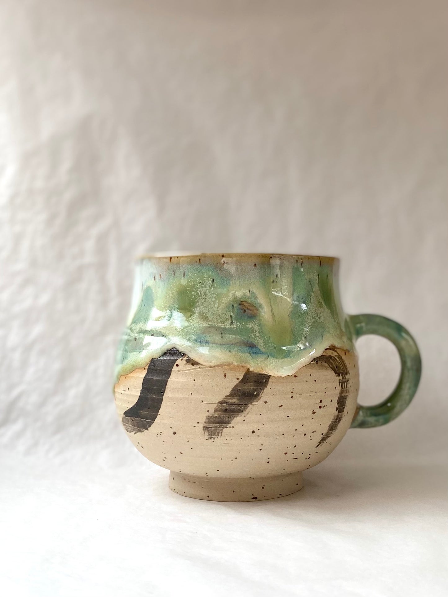 Matcha drips Mug - 510ml