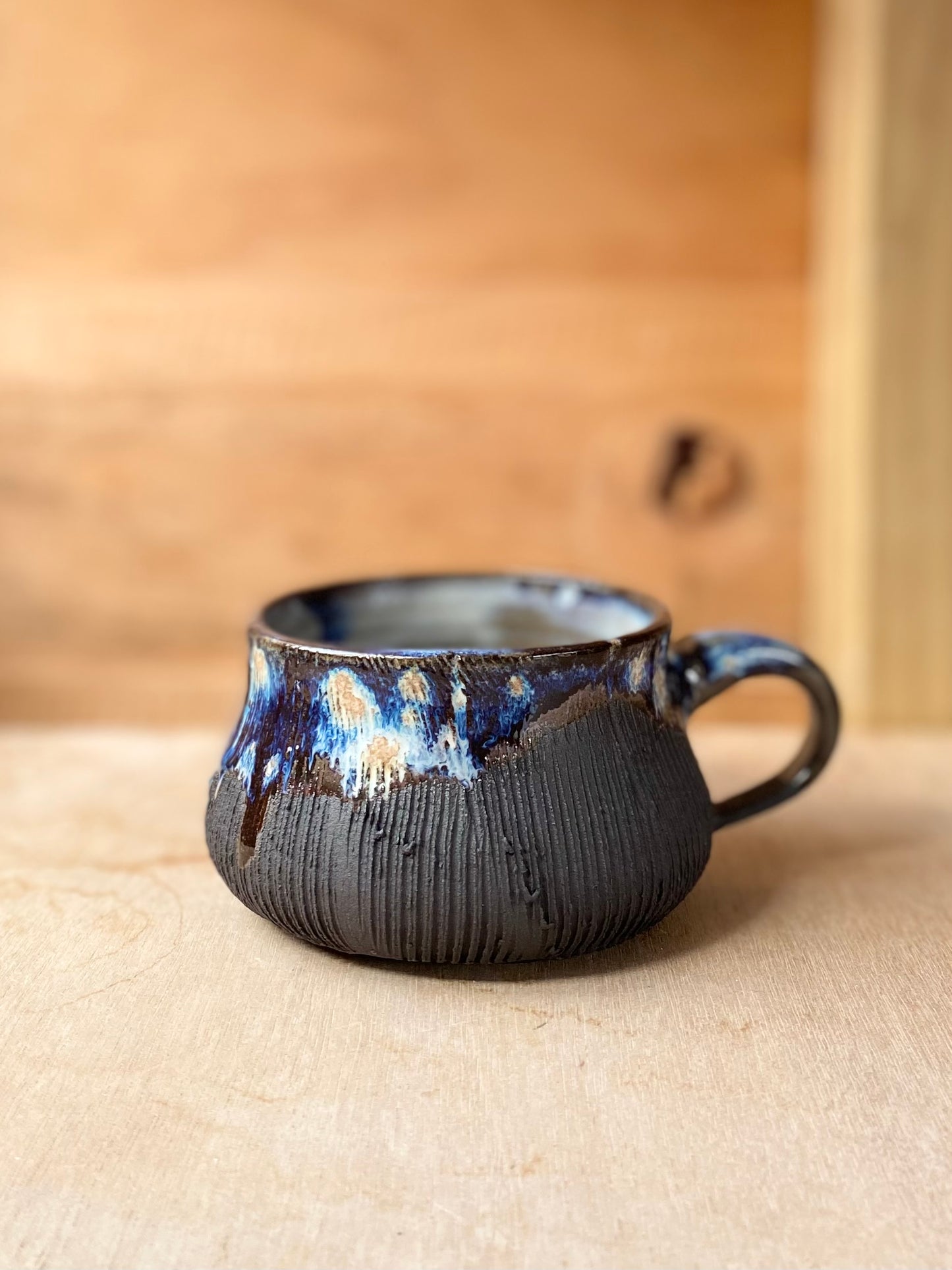 250ml Starry Nights Mug // Textured