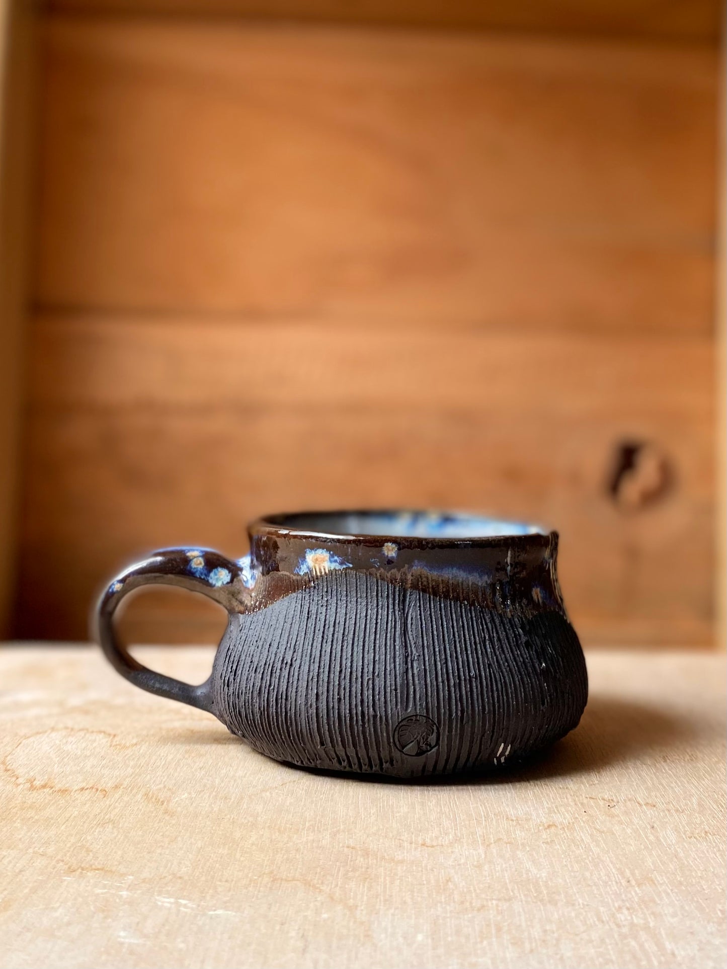 250ml Starry Nights Mug // Textured