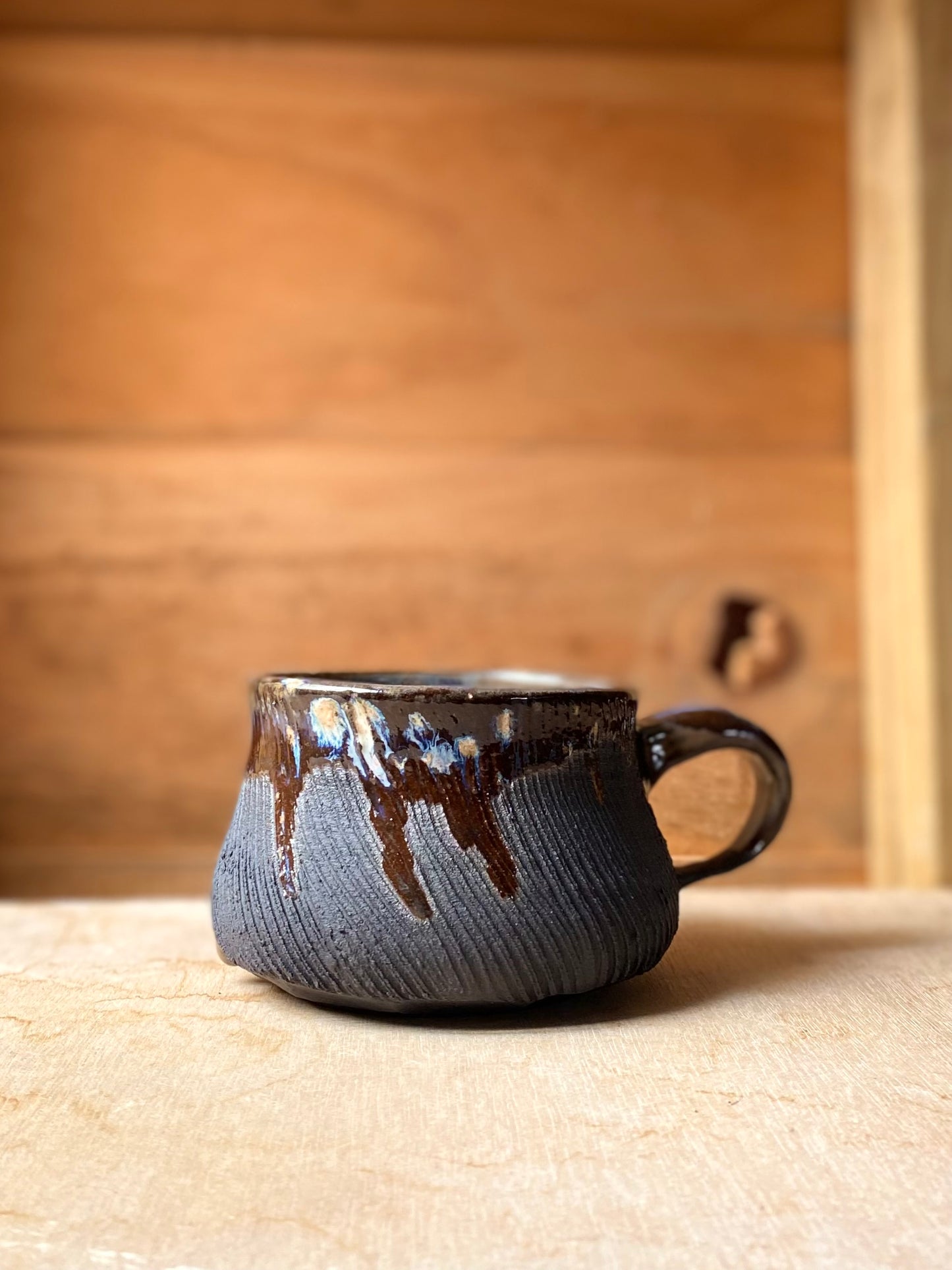 250ml Starry Nights Mug // Textured