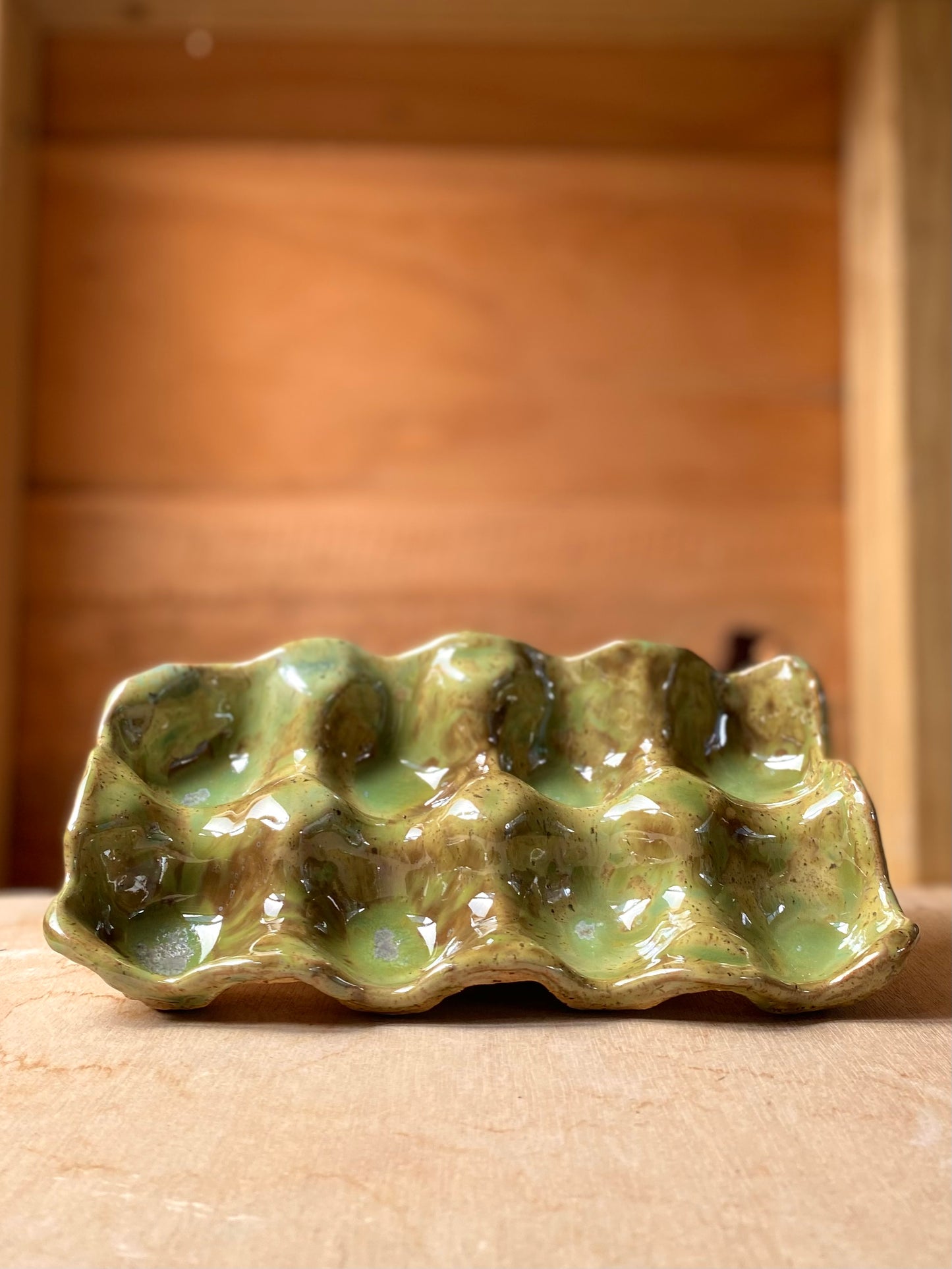 Matcha Egg tray // Small