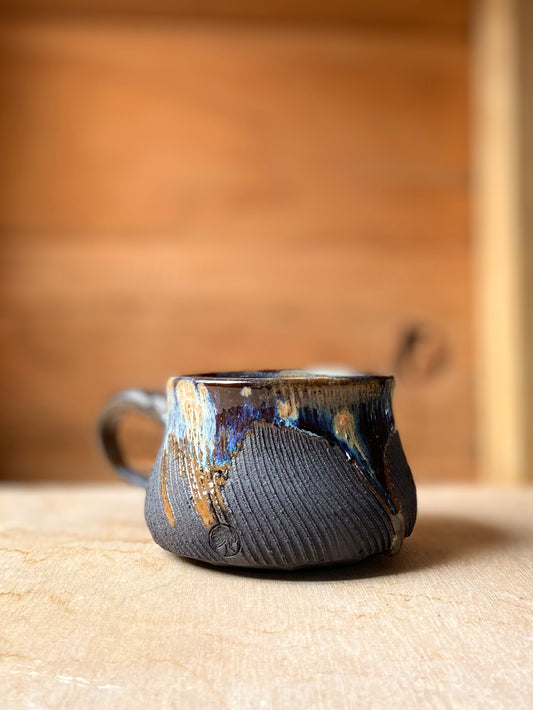250ml Starry Nights Mug // Textured