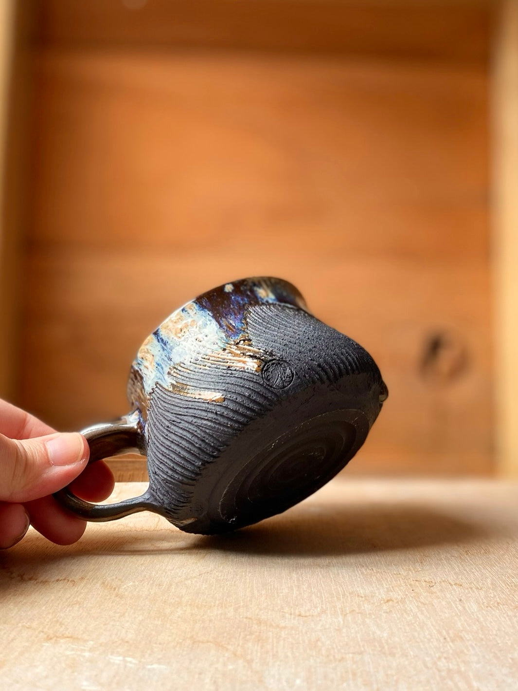 250ml Starry Nights Mug // Textured