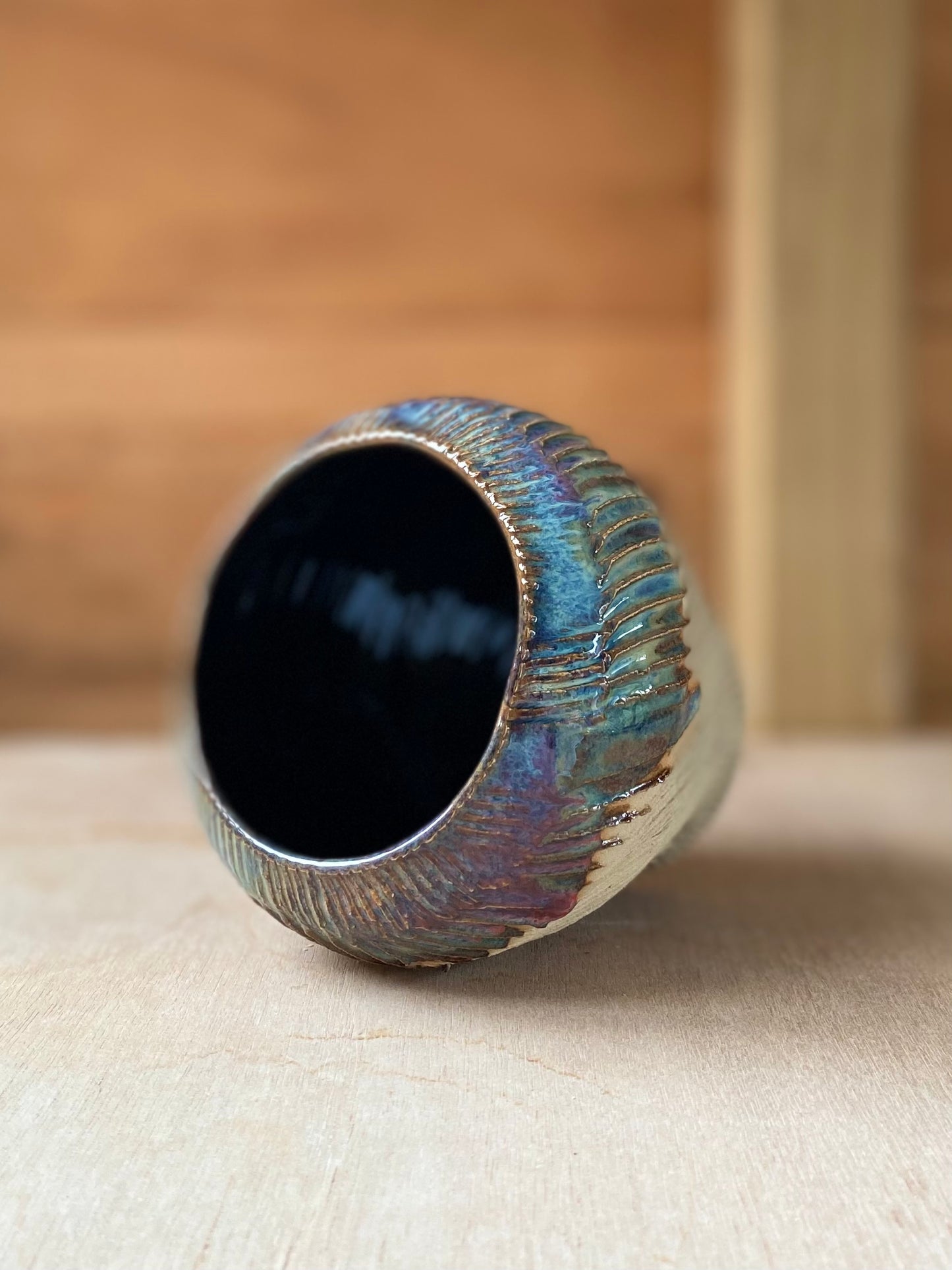 Seafoam Vase // Textured