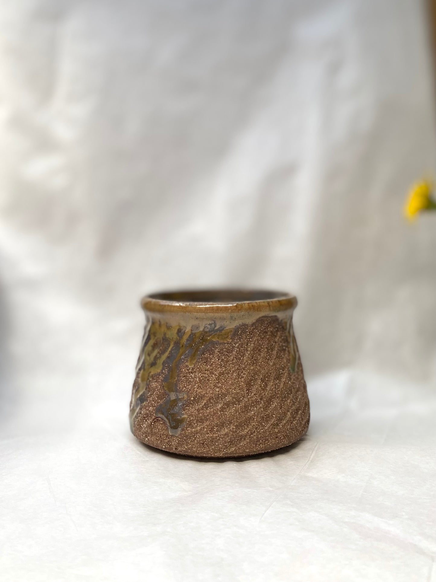 Matcha Drips Cup // Textured - 300ml