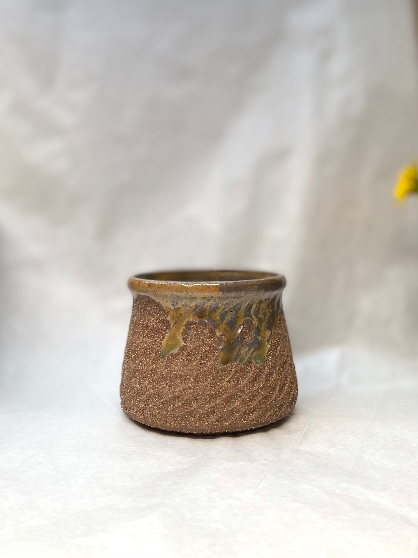 Matcha Drips Cup // Textured - 300ml