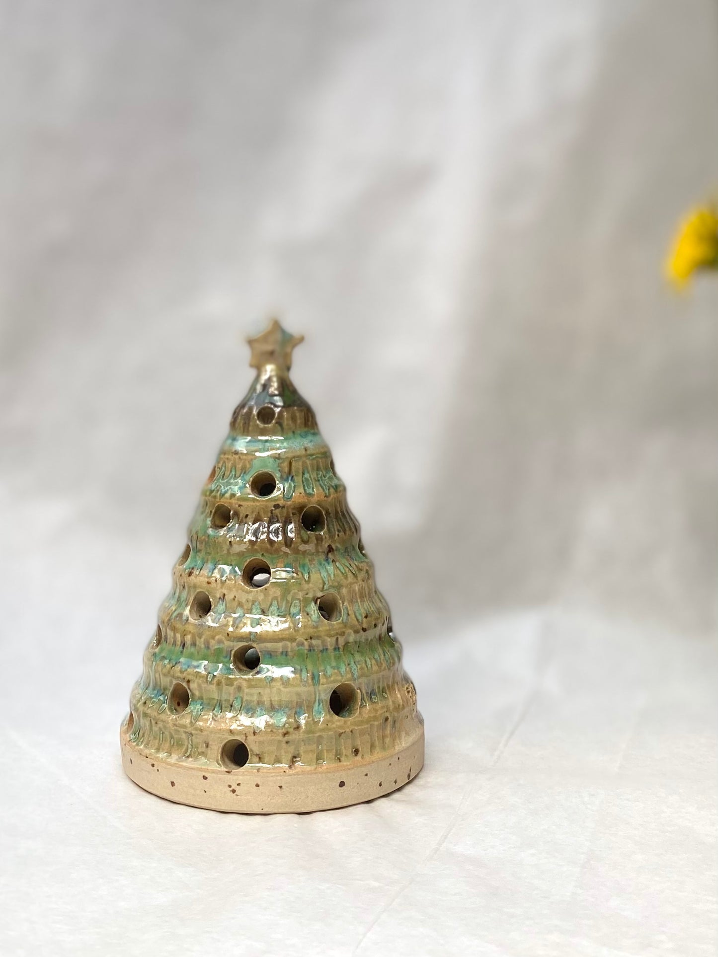 Starry Green Christmas Tree