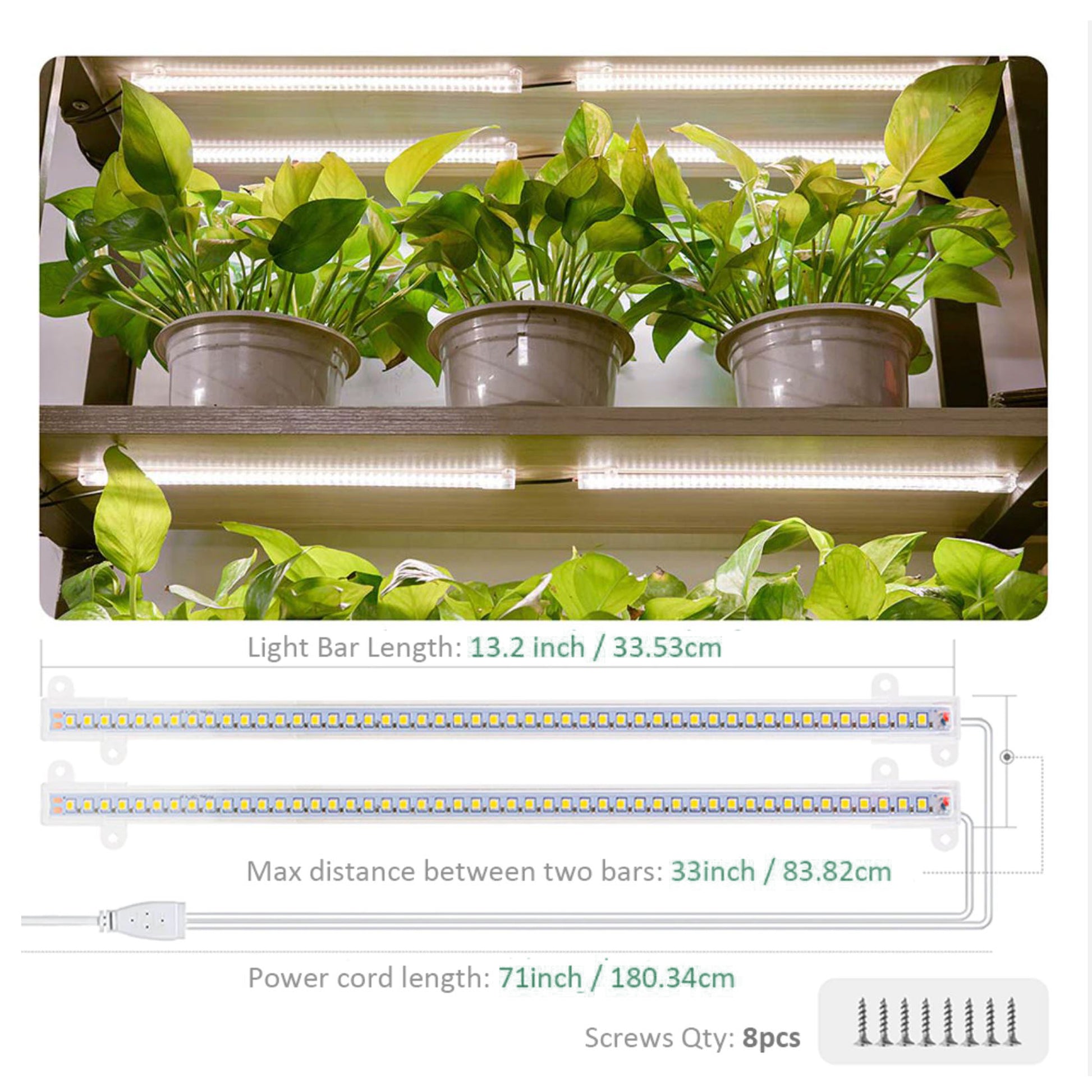 led grow light strips for plants Full spectrum LED Growlight – Itsyleaf